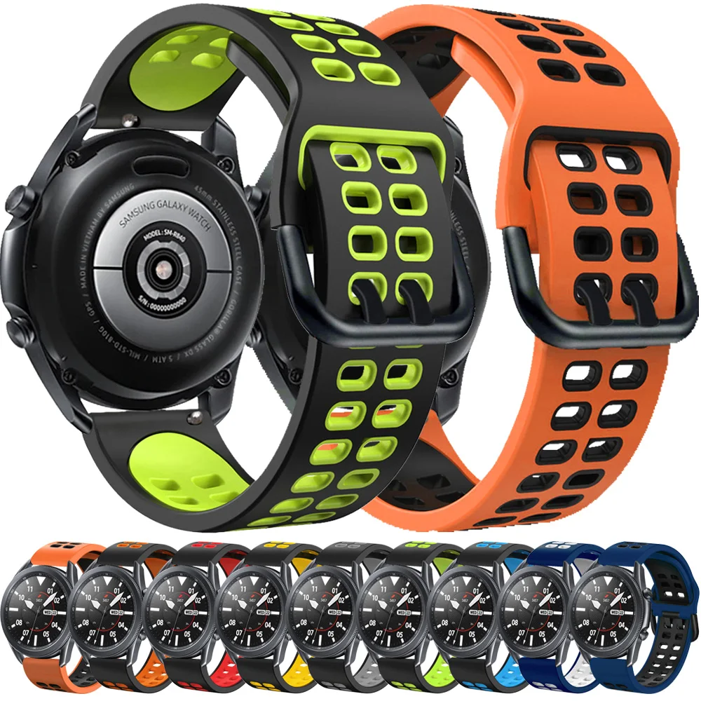 20mm 22mm Silicone Strap For Garmin Watch Venu 2 Sq GarminMove 3 GarminActive Vivoactive 4 Sport Band Replace Bracelet Watchband
