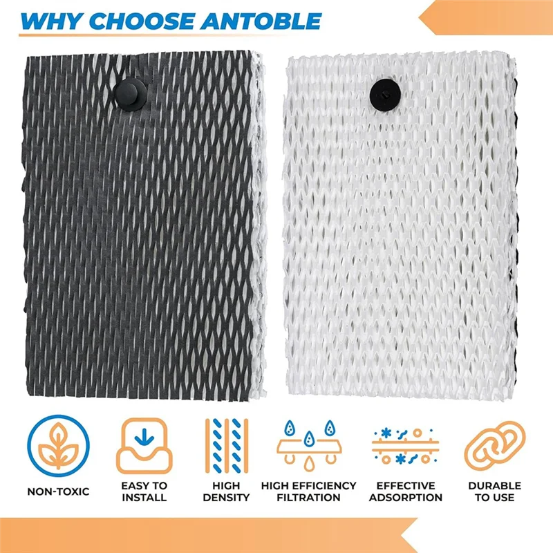 A40Z-HWF100 Humidifier Filter Type E Humidifier Filter Replacement For Holmes HWF100 Bionaire BWF100 Sunbeam SF235 SCM630