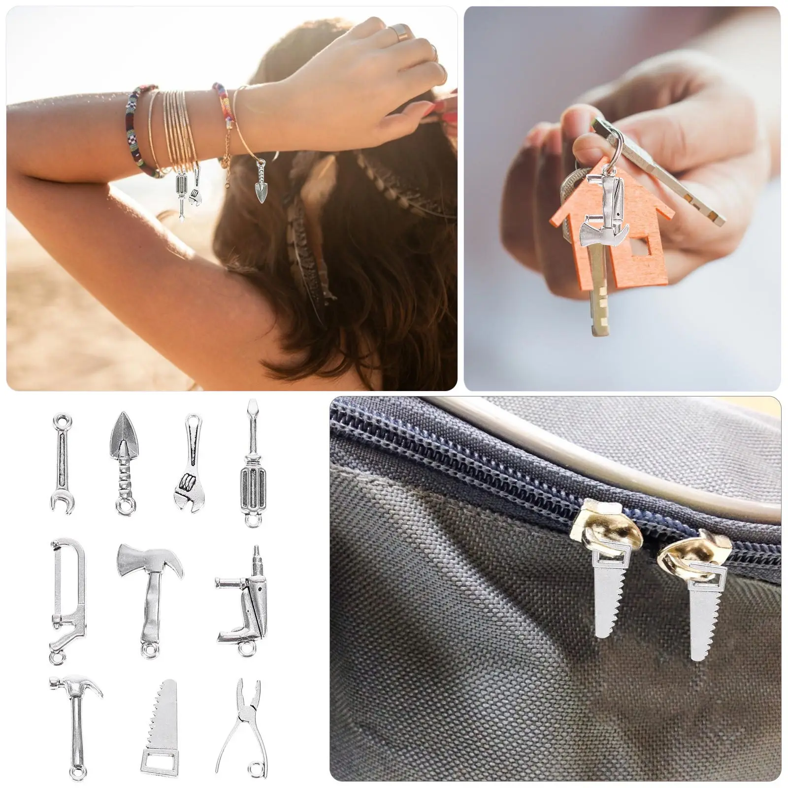 

80Pcs Unique Style Alloy Pendant Charms for DIY Jewelry Making Creative Gift Friends Alloy Pendant Charm Jewelry Accessories