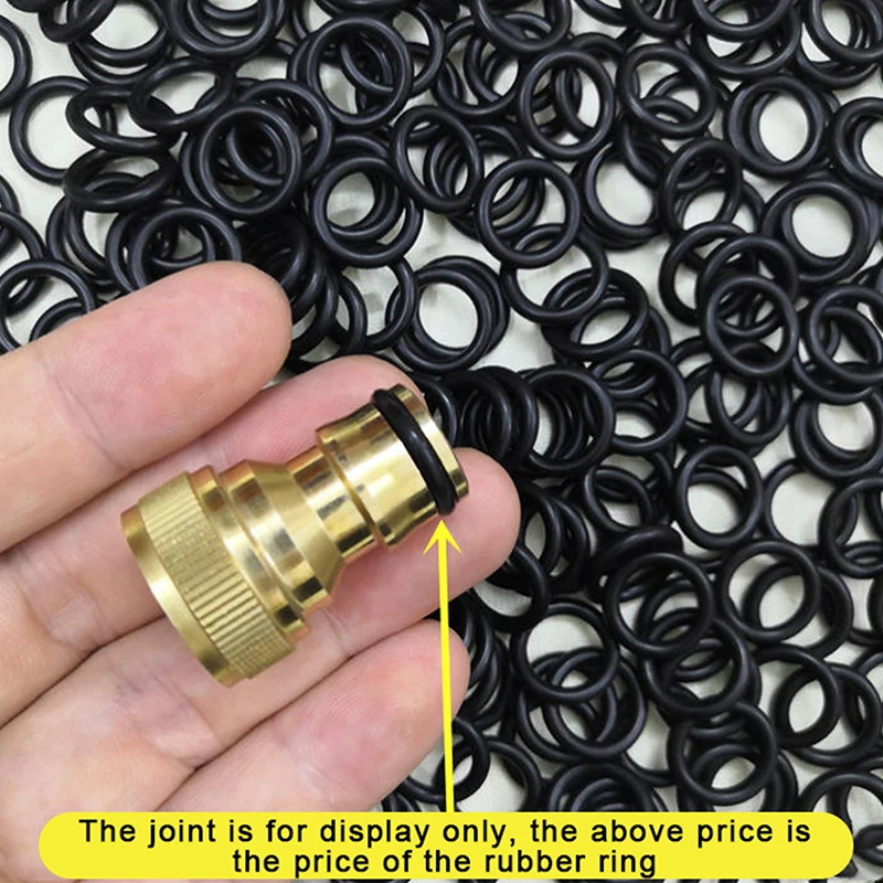 50pcs/lot Gardening Tools And Equipment O-Type Waterproof Rings Pipe Plastic Joint Sealing Rings Garden Accessories