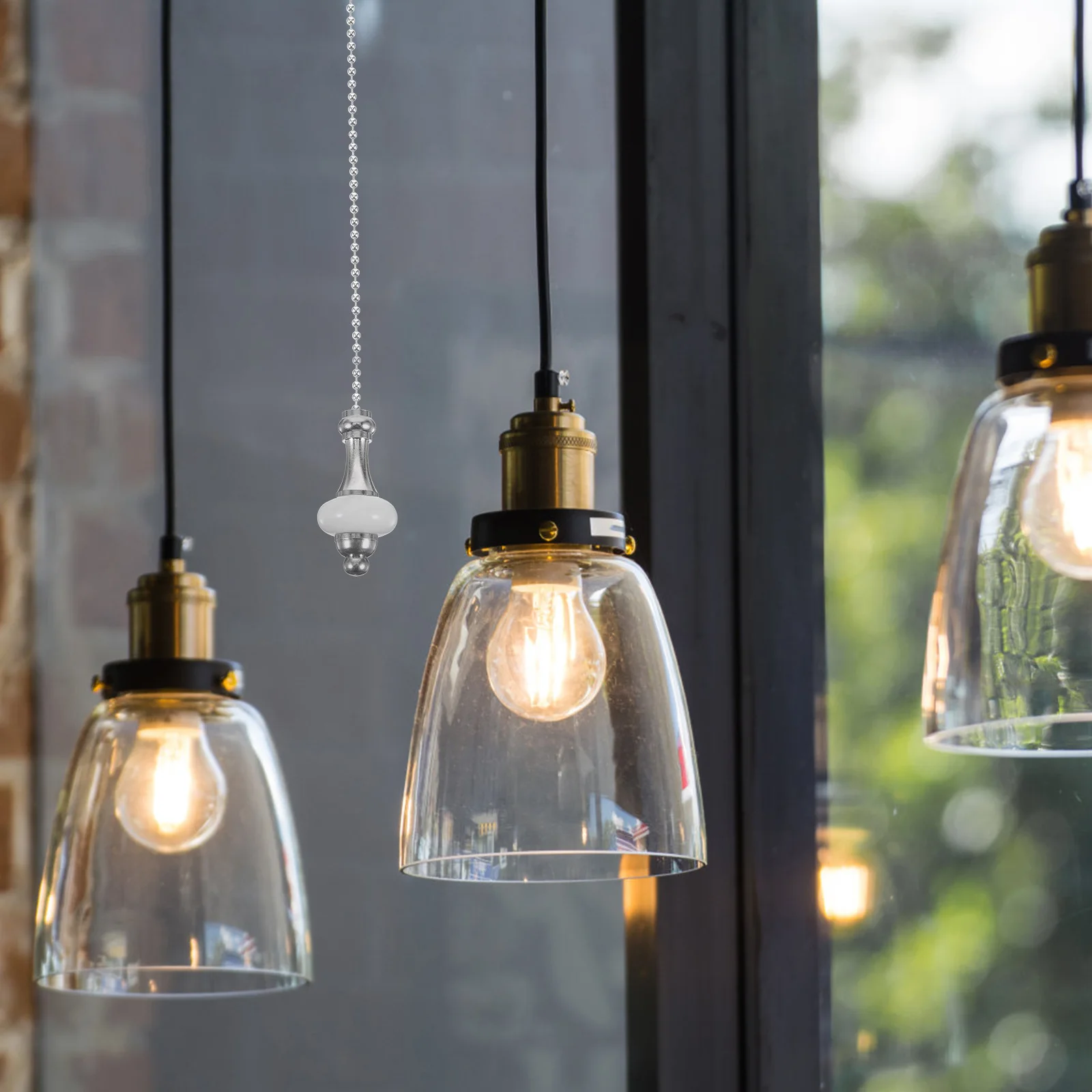 

Fan Pendant Pull Chain for Ceiling Chains Decorative Extender Extension Pulls Accessory Fans