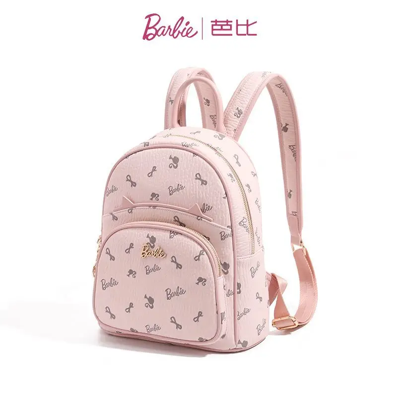 

Barbie Genuine School Season Student Schoolbag, Women's Fashionable Sweet Travel Backpack, High-end Niche Large Capacity, Gift