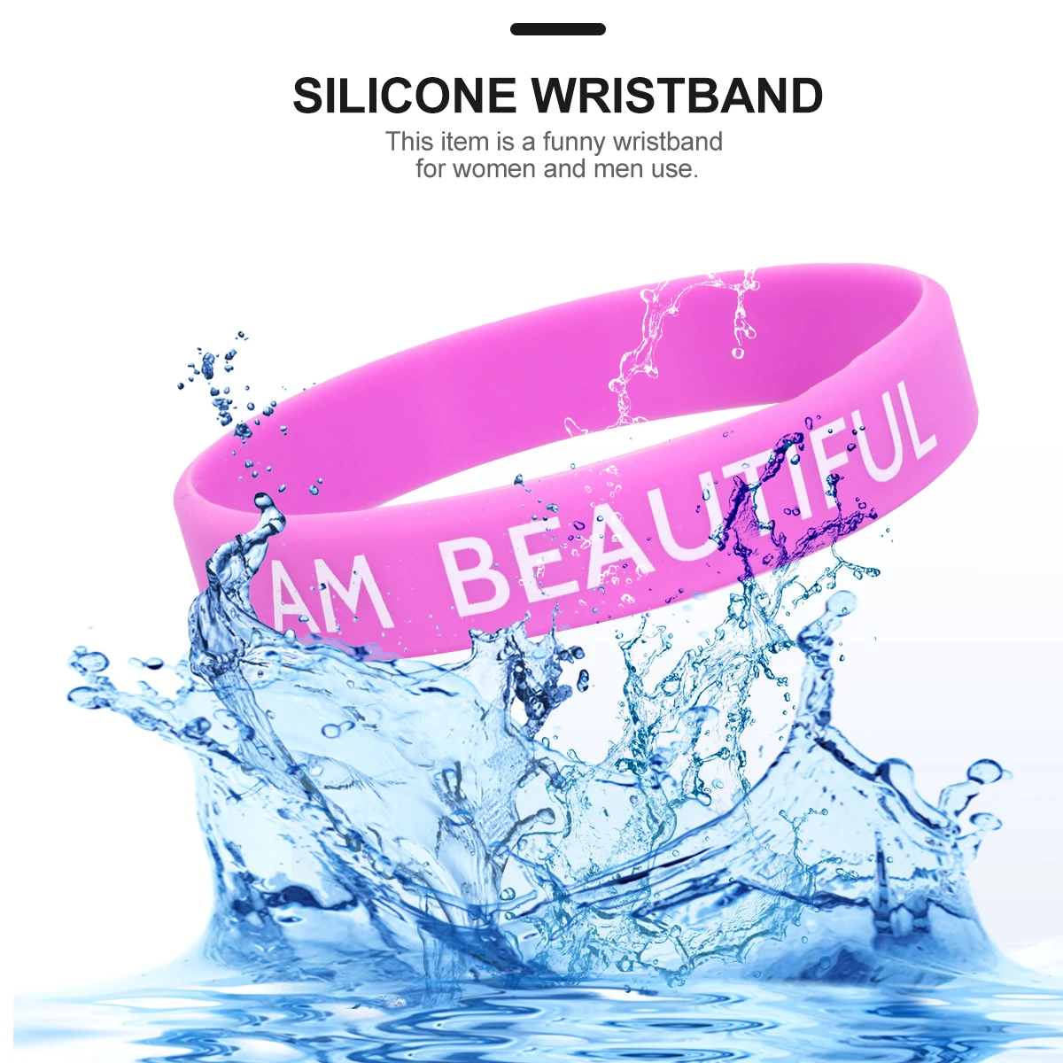

12pcs Silicone Party Decoration Wristband For Men Women Comfortable Chic Trendy Chic Wristband Inspirational Band