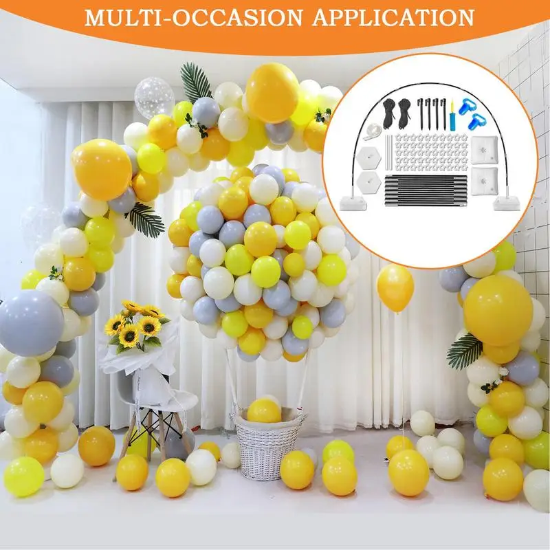 

Balloon Arch Kit Balloon Kits For Arches With Base Adjustable Garland Backdrop Wedding Decoration For Graduation Celebration