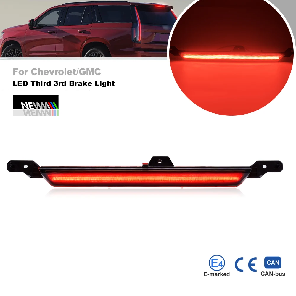 

GMT T1 Gen5 Для 2021-2025 Chevy Tahoe GMC Yukon Suburban Yukon XL 2022-2025 Cadillac Escalade ESV Светодиодный третий стоп-сигнал