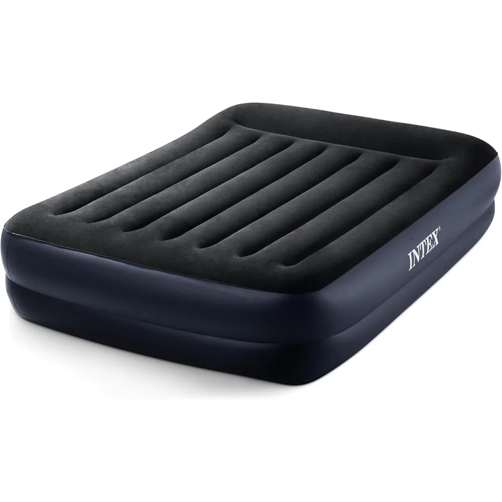 

HOME 64123ED Dura-Beam Plus Pillow Rest Fiber-Tech – Queen Size – Built-in Electric Pump – 16.5in Bed Height