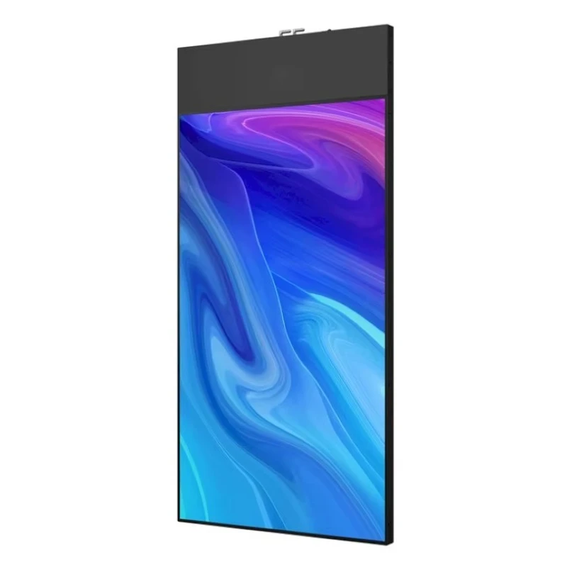 Hanging Digital LCD Signage Display, Wall‑Mounted Advertising Screen For Commercial Public Area