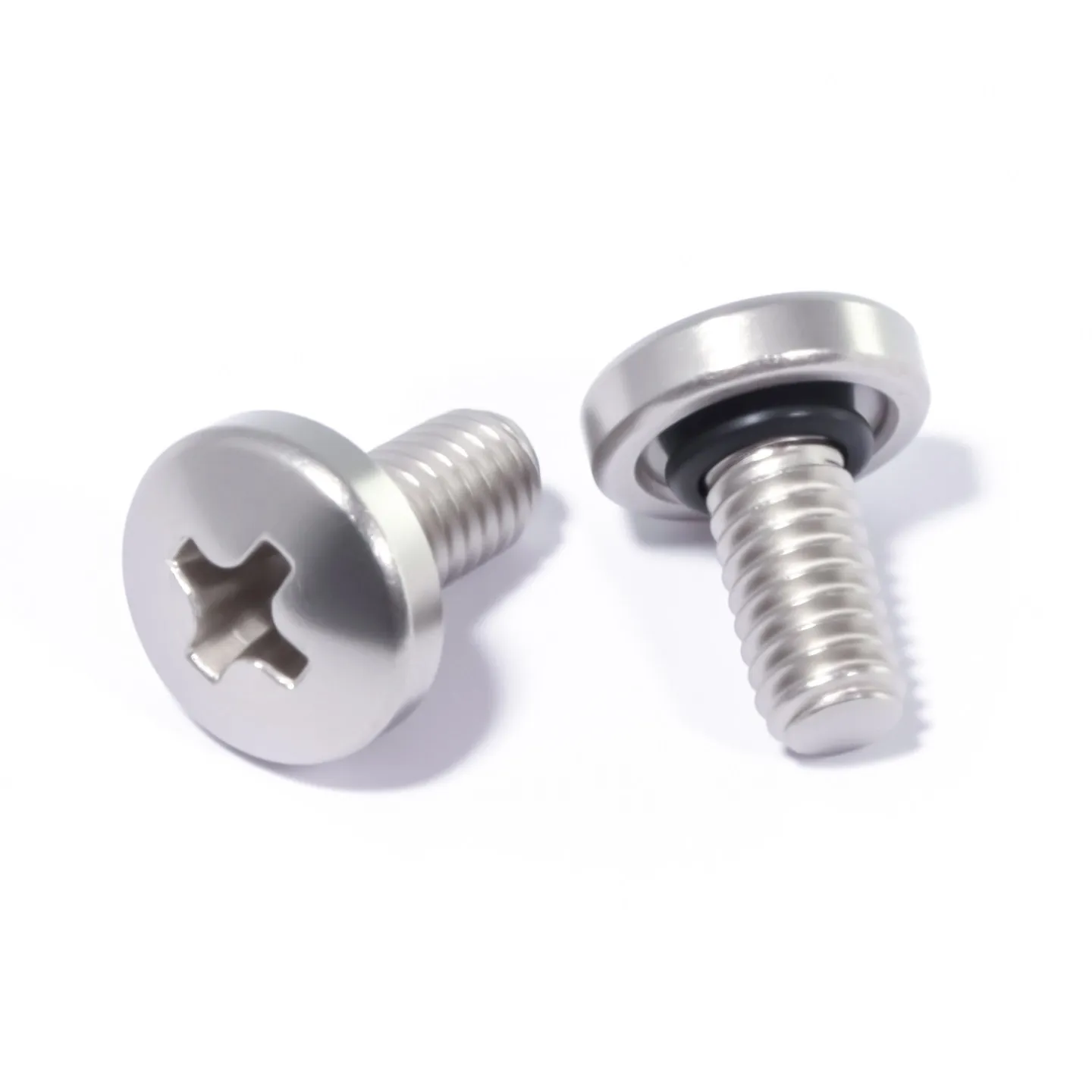 O-Ring Sealed Phillips Pan Head Screws Stainless Steel Waterproof Dustproof Air Tight Fasteners for Machinery Control Panels