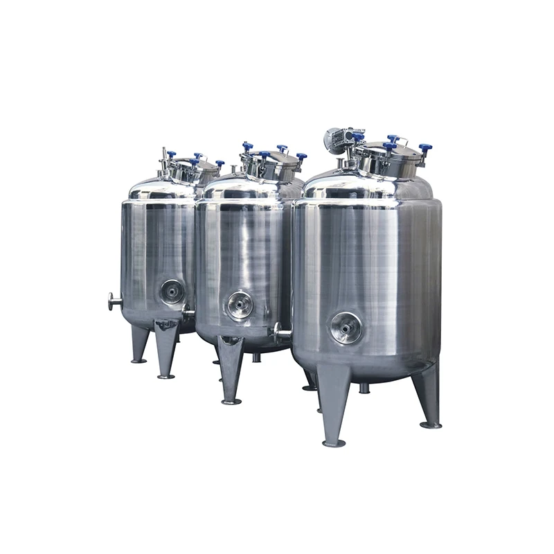 Factory Direct Sales Sanitary Emulsification tank Fermentation tank Supporting Dairy Processing Machine