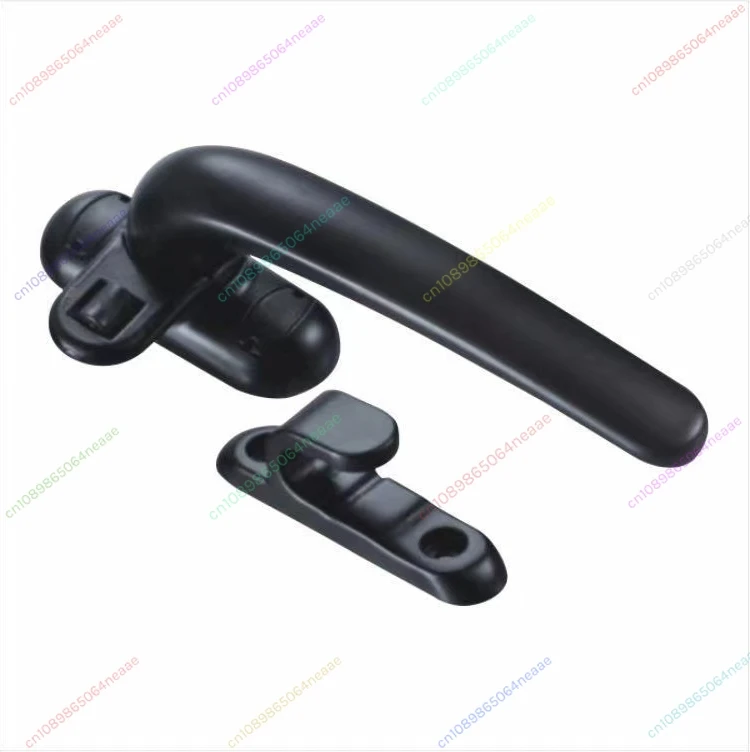 Handle Door and Window Lock Casement Window Aluminum Alloy Left/right Hand Lock Handle Handle Solid Window Black, White XD