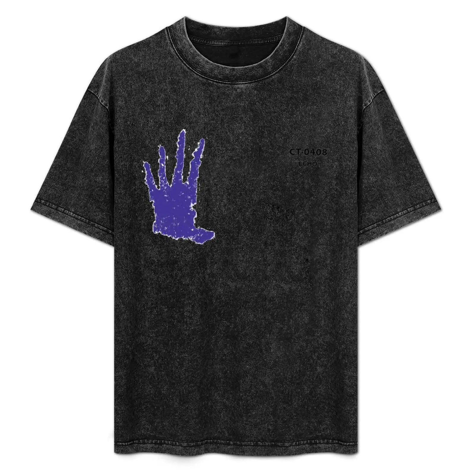 

Echo Handprint T-Shirt Big Size Loose Fit Tee Shirt