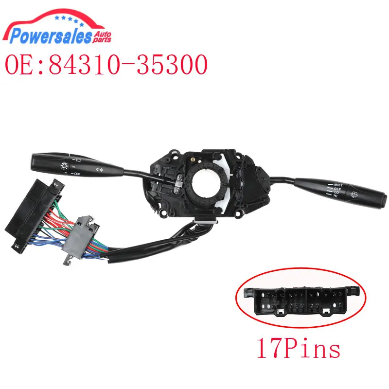 Turn Signal Wiper Combination Switch For 1989-1992 Toyota 4Runner For 1989-1995 Toyota Pickup 84310-35300 8431035300