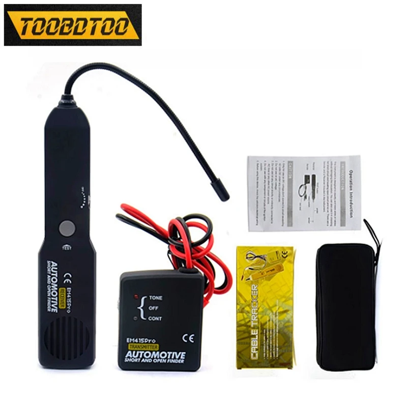 EM415PRO Automotive Short Cable Tracker & Open Wire Finder Tester Car Vehicle Repair Detector Tracer 6-42V DC