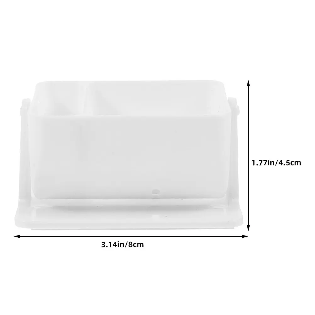 Makeup Sponge Holder Modern Desktop Organizer Rack for Beauty Sponges Cushion Puff Powder Puff Vanity Bathroom Countertop