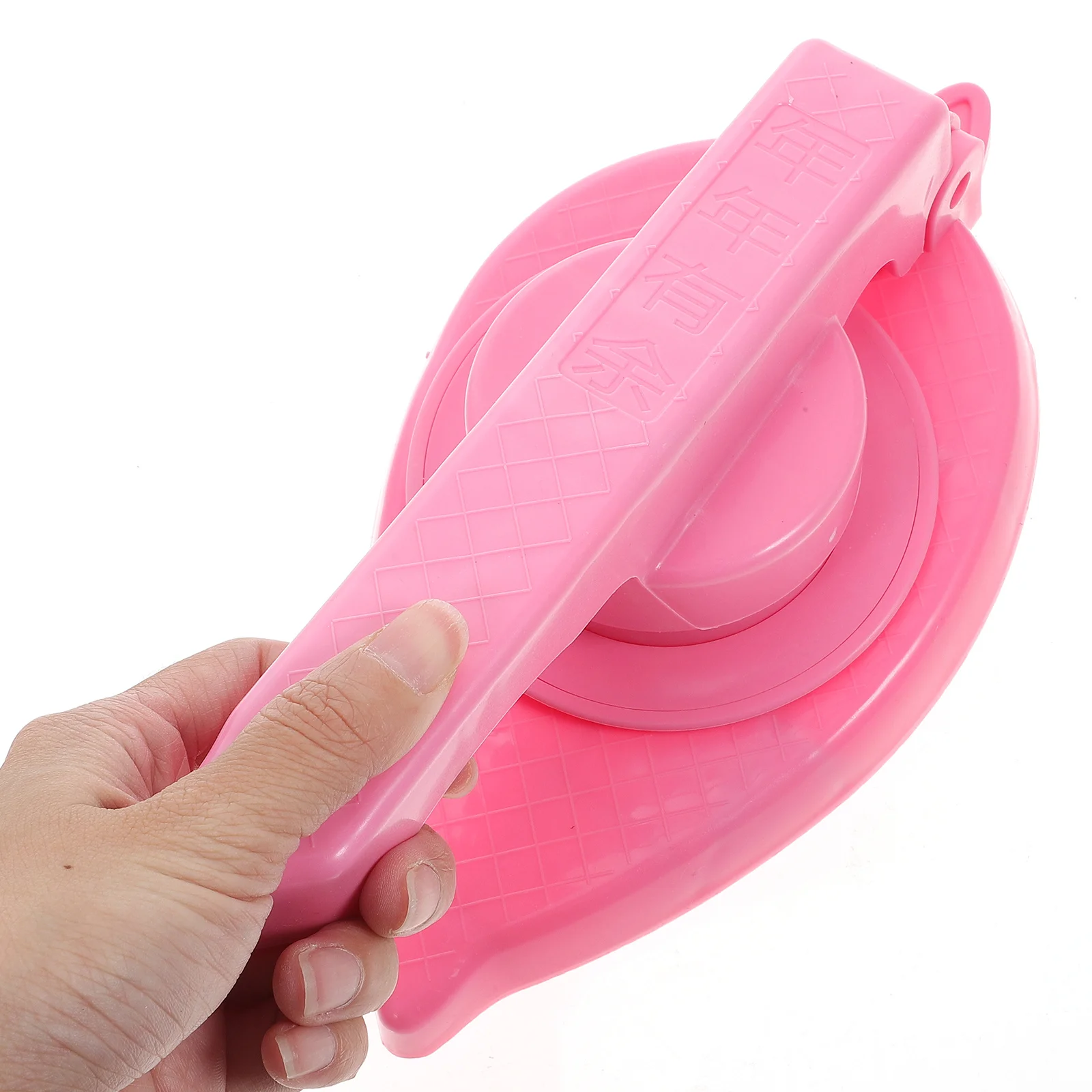

Dumpling Skin Pressing Mold Round Mould Plate Kitchen Making Tool Pink Manual Makers