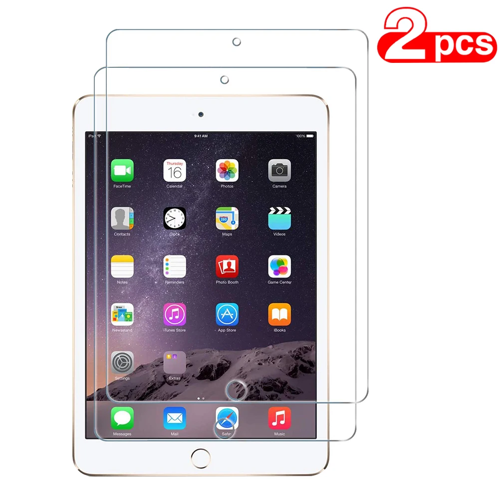 

Tempered Glass For iPad 7.9 inch Mini 1 2 3 Screen Protector Protection Film For A1599 A1600 A1601 A1489 A1490 A1491 A1432 A1454