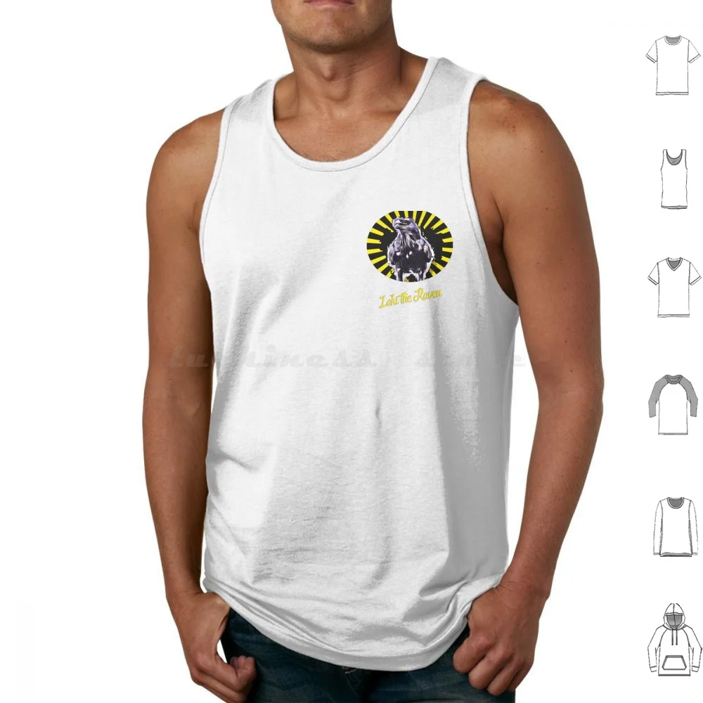 Untitled Tank Tops Vest Sleeveless The Raven Raven Gwah Birds Of Prey