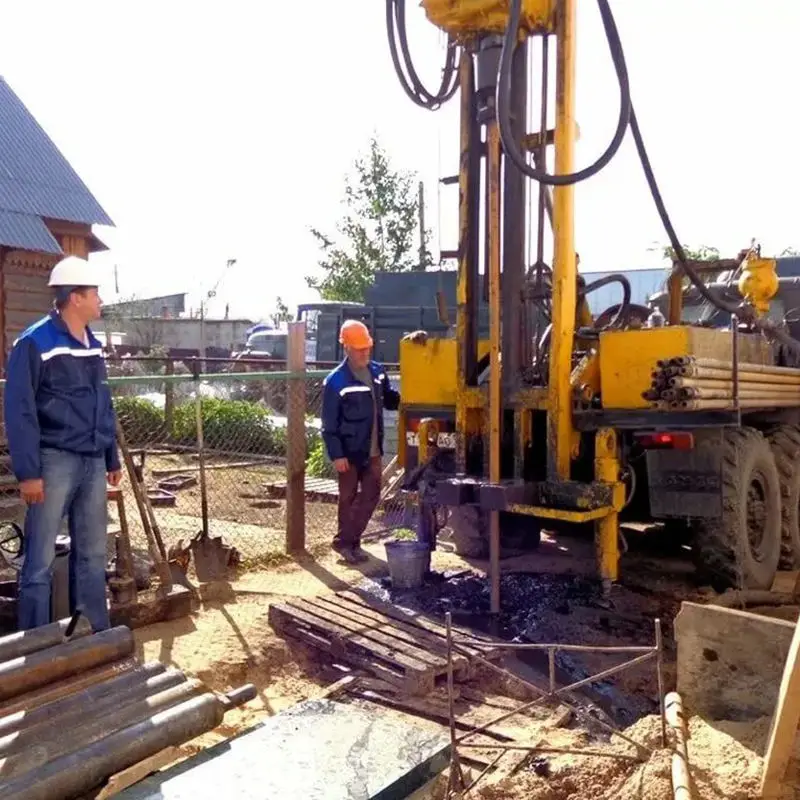 Hydraulic Core Borehole Exploration Drilling Rig Portable Geological Water Well Machine Equipment