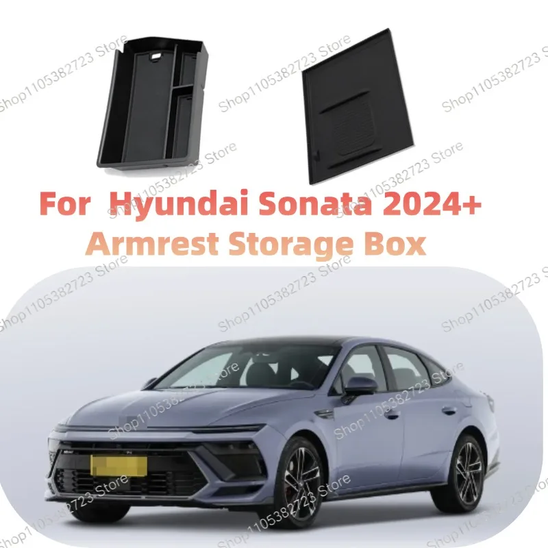 Center Console Armrest Storage Box For Hyundai Sonata 11th Generation 2024+ Car Interior Organizer Accessories