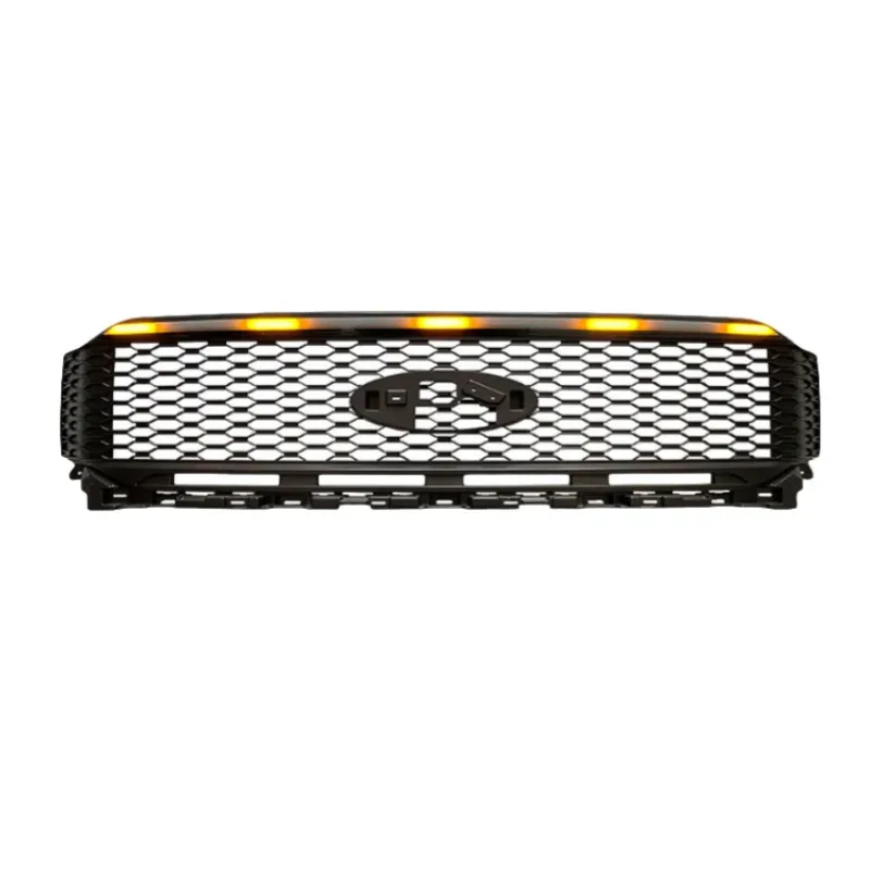 

2021for F1504 * 4 Pickup Front High Quality Center Grille With Luminous Diode Lamp Car Grills