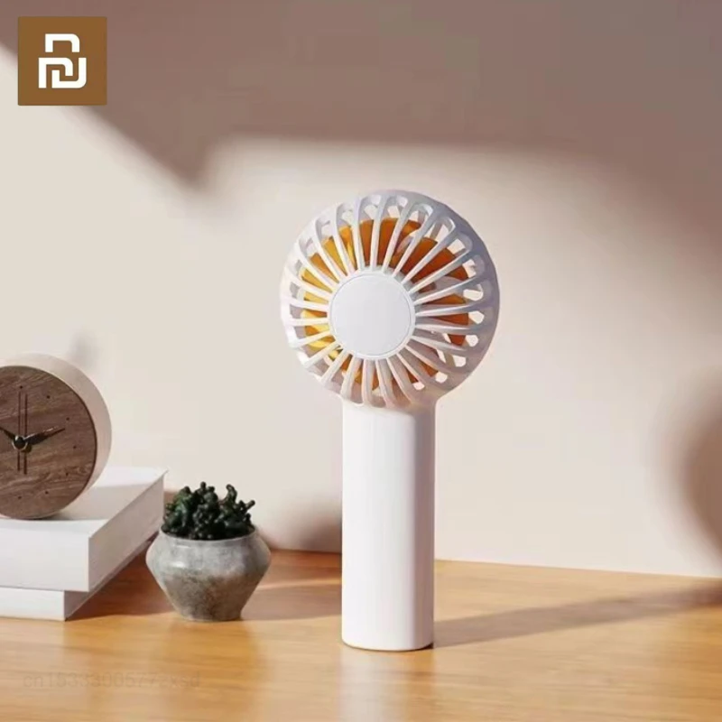 Youpin Qualitell Handheld Mini Fan Adjustable Wind Speed Low Decibel Long Endurance Small-scale Portable Household Rapid Cooling