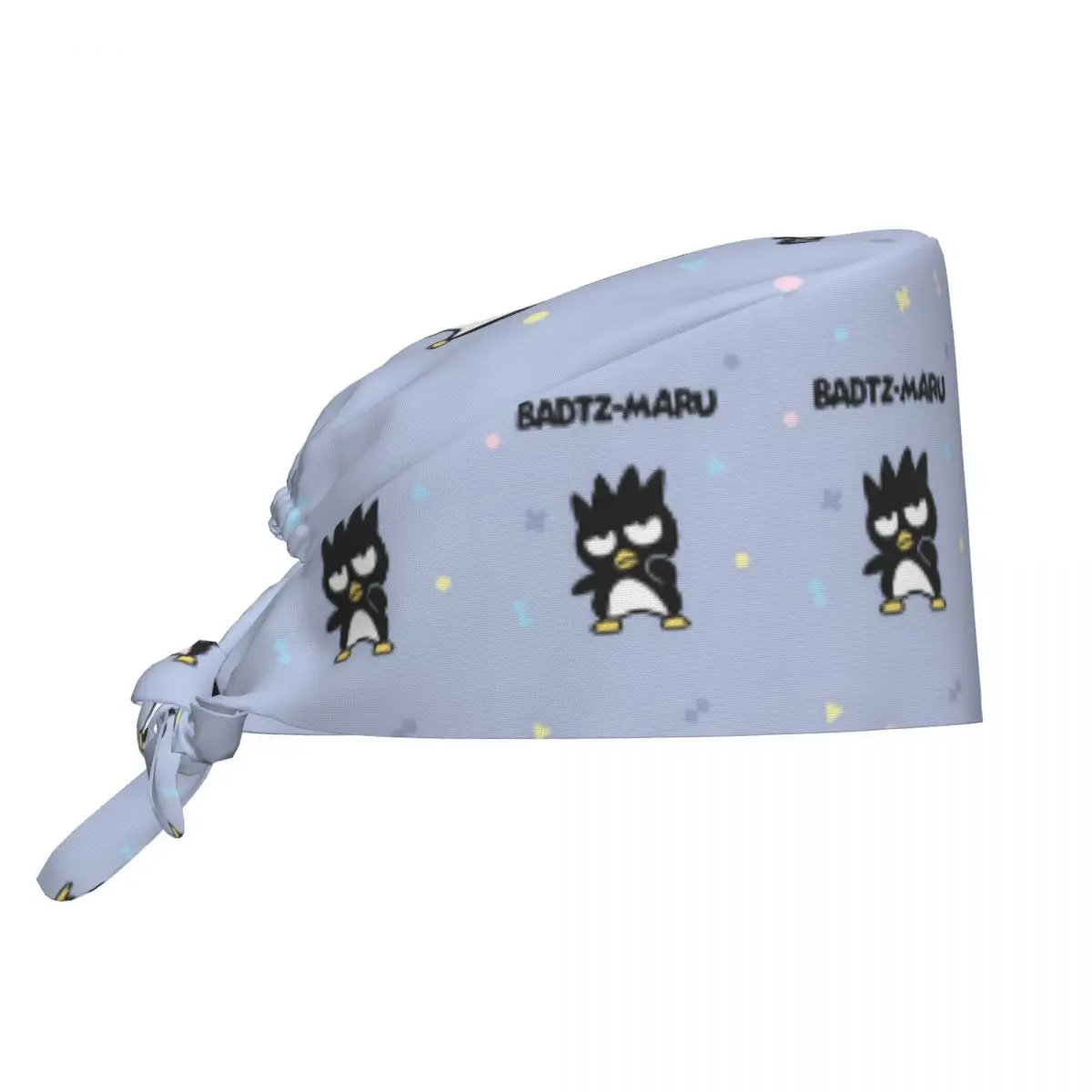 

Custom BADBADTZ-MARU Scrubs Cap Surgical Hats Women Men Cool Penguin Operating Room Cap Nursing Cap Lab Works Hat