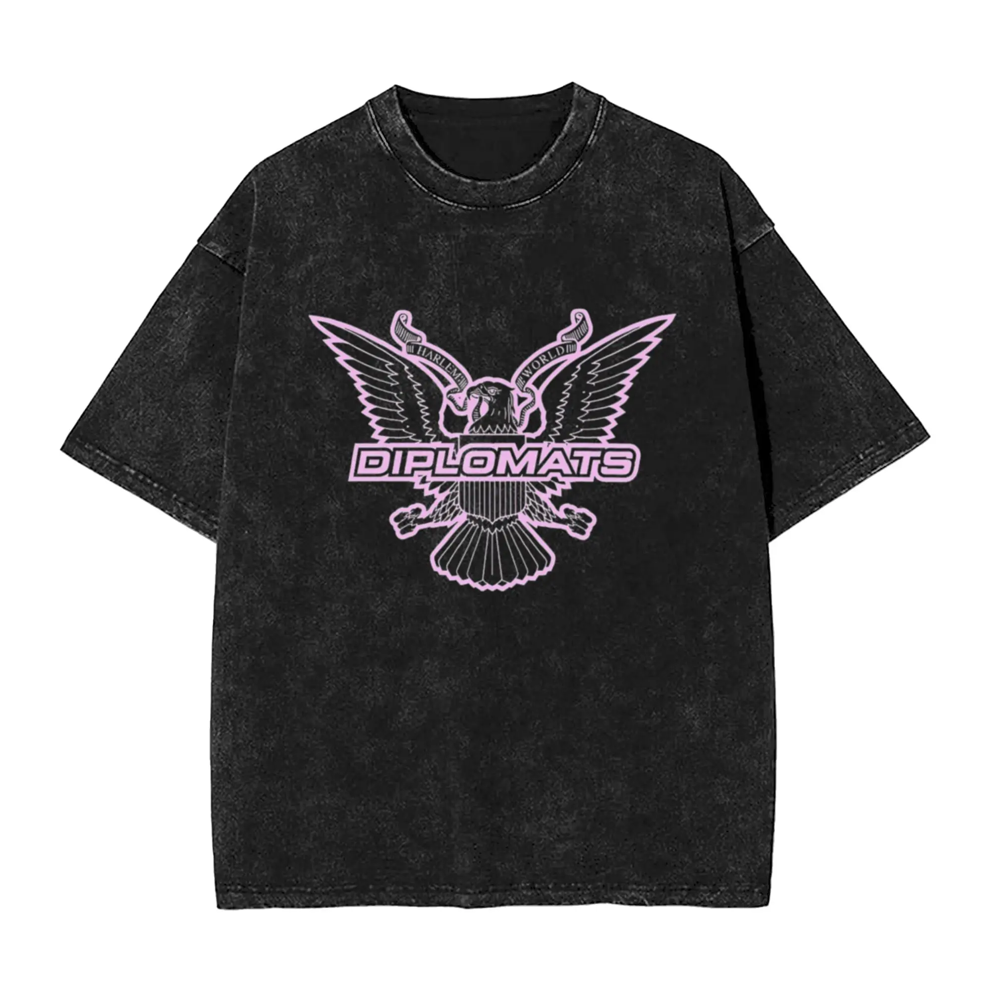 Diplomats  Dipset Pink Logo  Camron Merch Classic T-Shirt Classic Cool A Vintage Oversized Cotton Unisex T-Shirts
