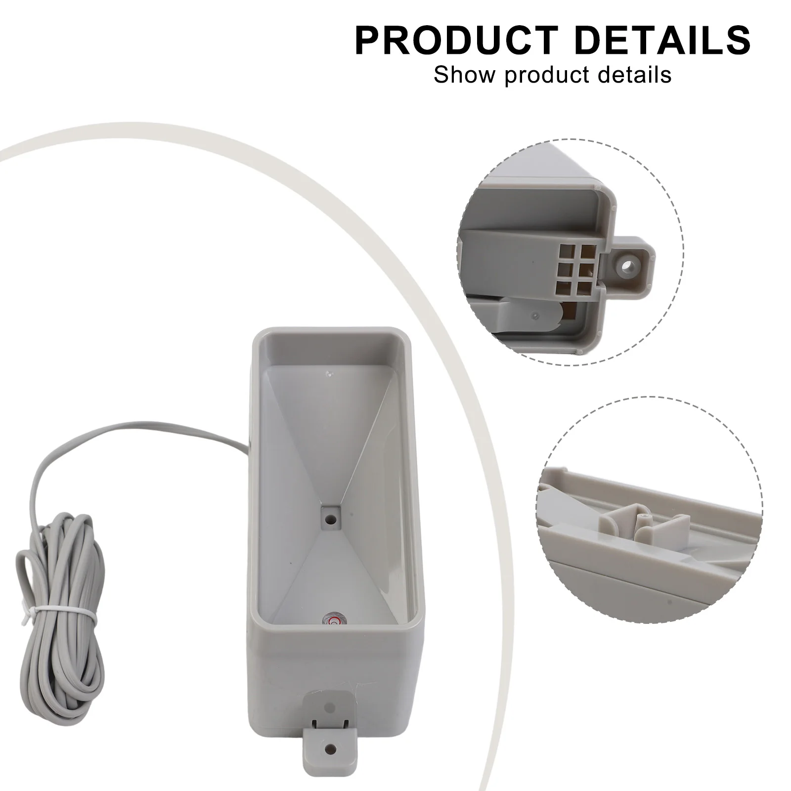 Backyard Monitoring As Shown In The Picture Weather Station Transmitter System Self-Draining Collector Stable Connection