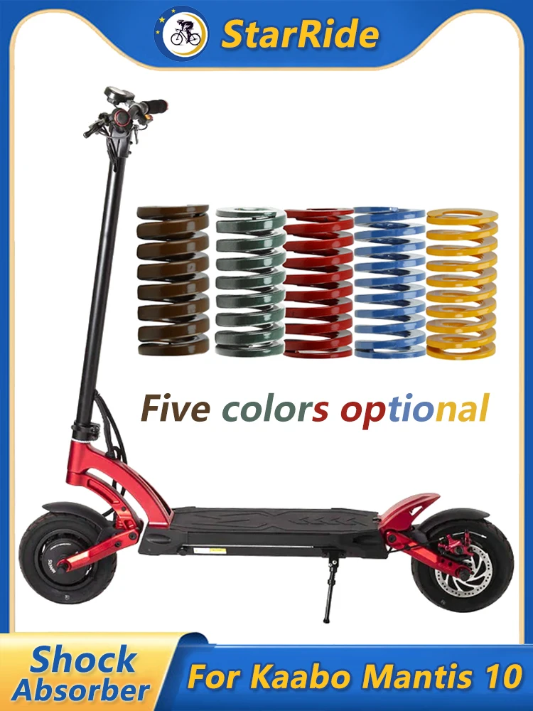 Amortisseur avant arrière pour Kaabo Mantis 8 10 Scooter électrique 35x60 35x65 ressort hélicoïdal Suspension accessoires pièces de rechange