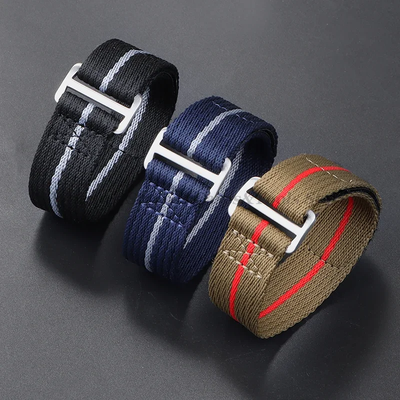 22mm High Quality Nylon Watch Strap for TUDOR M25707 M25717 M25807 Army Military Canvas Watchband for Men Women Sport Bracelet