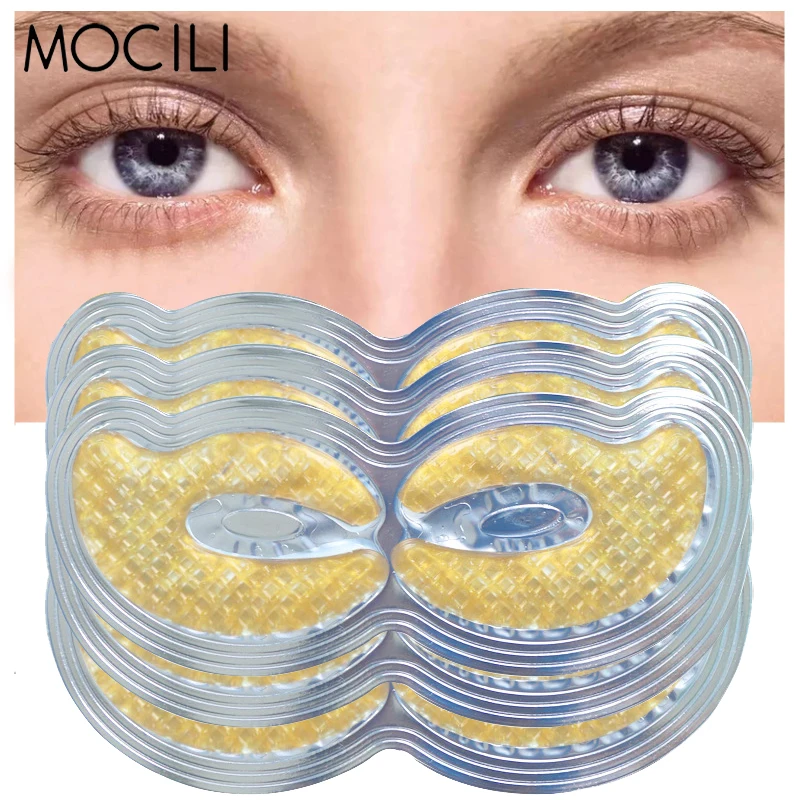 Skin Care Products Collagen Eye Mask Removes Dark Circles Bags Under The Eyes Resists Wrinkles Anti-Aging Beauty Eye 5pcs