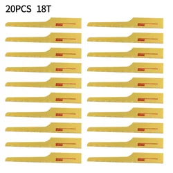 20pcs Blades Reciprocating Air Saw Blades Body Cut Cutting Hacksaw Off Reciprocating Saw Tool Air Blade Duable Power Tools