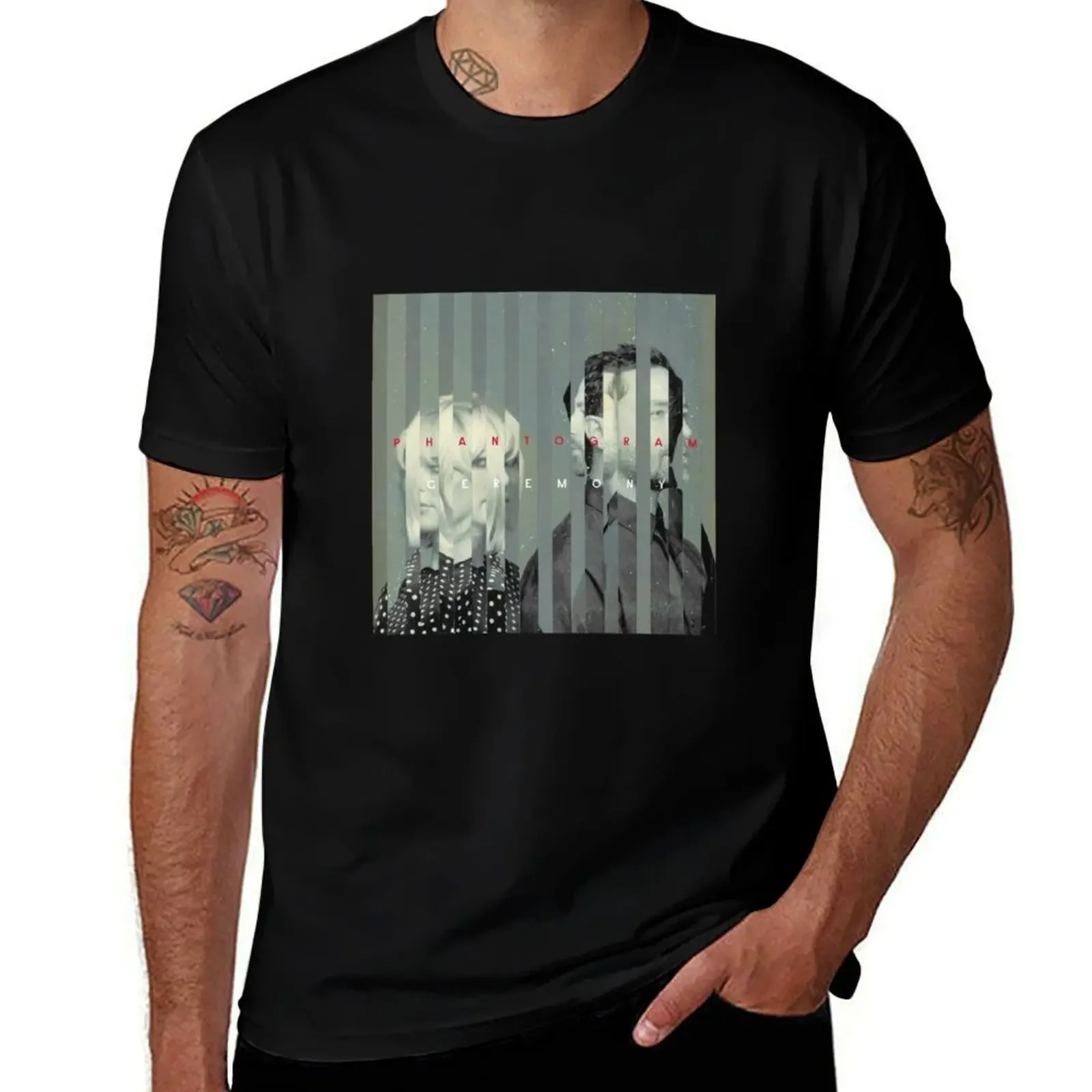 

gram off phantogram T-Shirt plus size tops cotton graphic tees oversized graphic tee T-shirt men