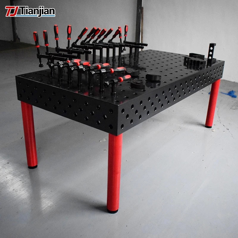 

Professional 3D Welding Table 2000x1000mm CNC Machined Surface for Metal Fabrication & Assembly