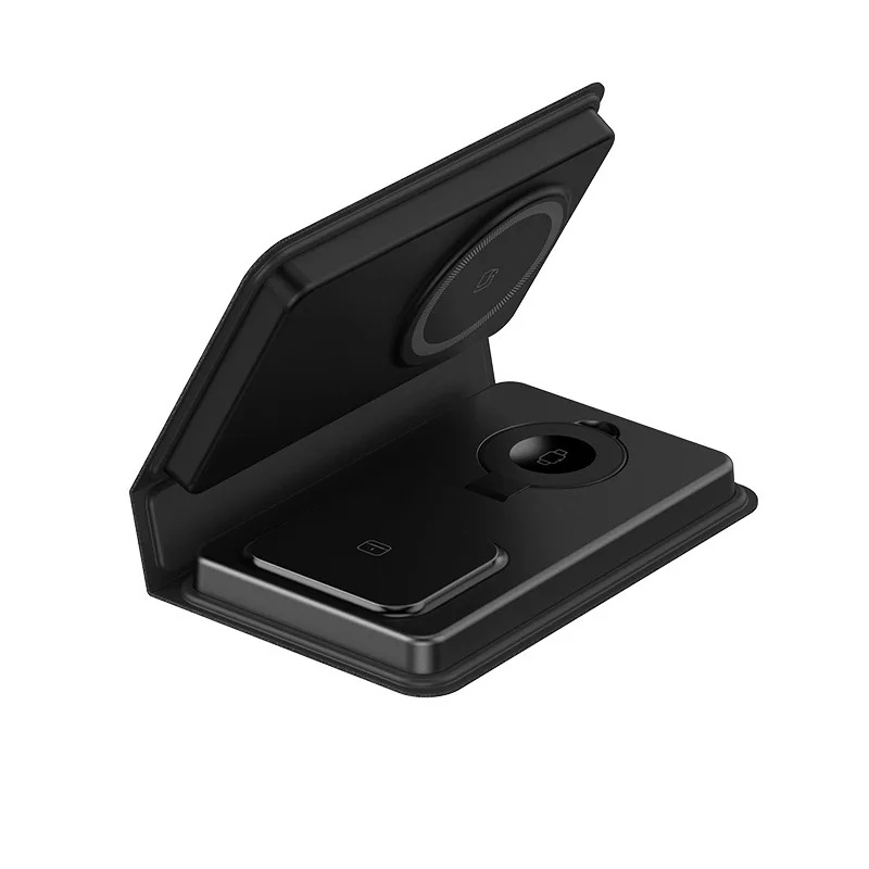 

Creative three-in-one wireless magnetic power bank, portable mobile power supply, suitable for Apple mobile phone watch