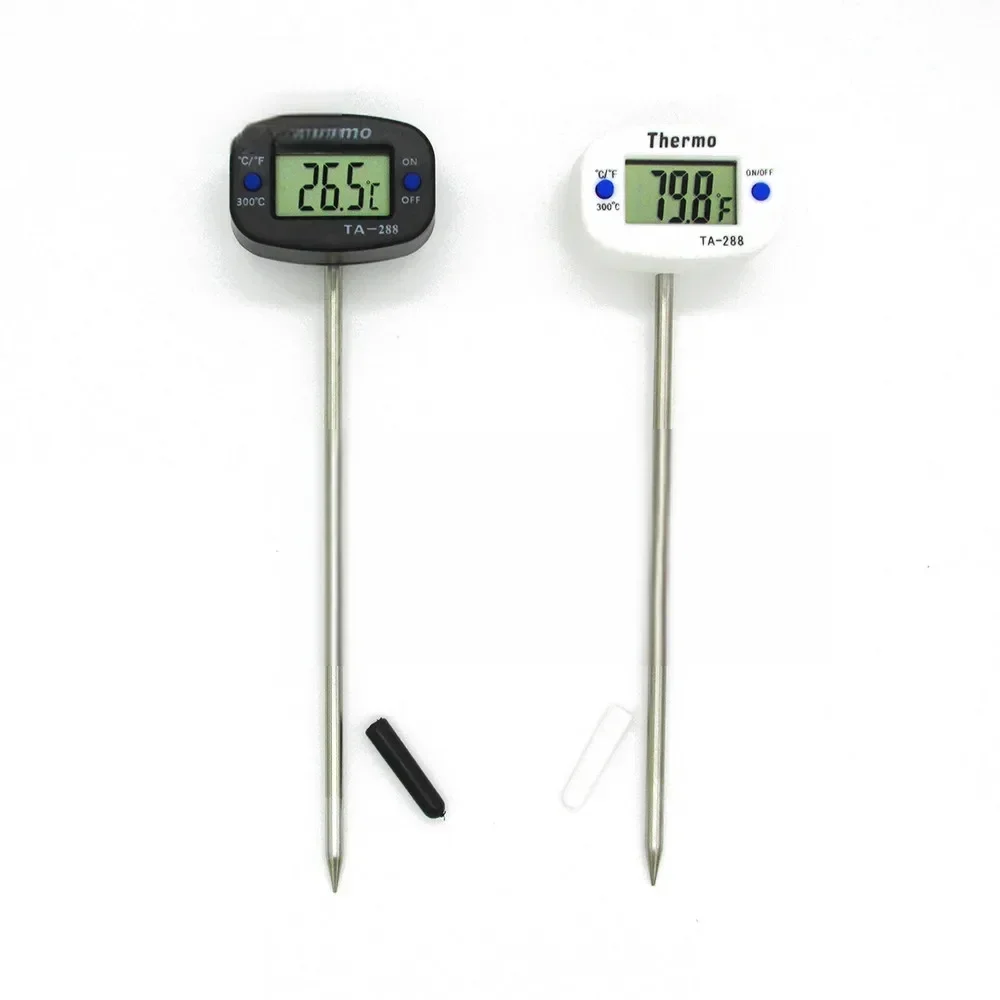 Digital Food Thermometer Electronic Probe with LCD Display for Kitchen Baking Cooking & Grill Liquid Temperature Meter Tool