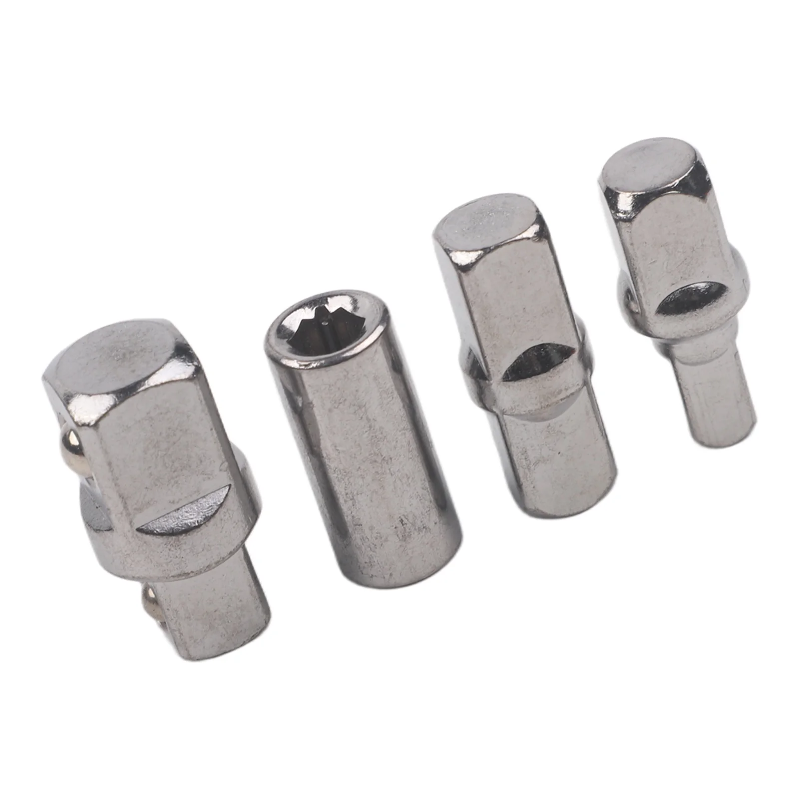 Square Drive Adapter Set 1/2 1/4 3/8 Inch For Electric Wrenches Steel Double Head Connectors For Drive Compatibility