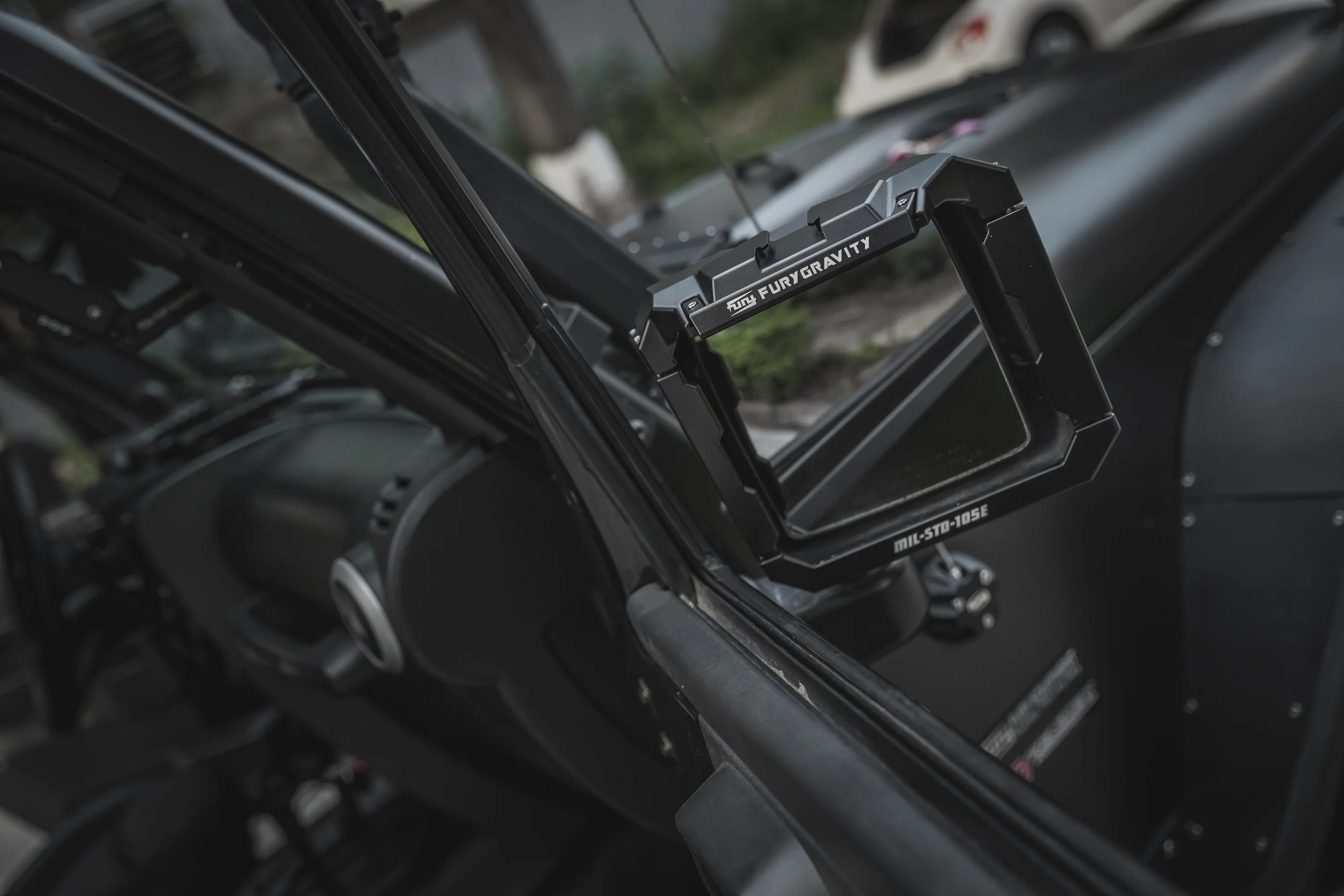 Fury 2007-2017 ملحق سيارة مرآة الرؤية الخلفية المضادة للمطر الحاجب لسيارة جيب رانجلر JK