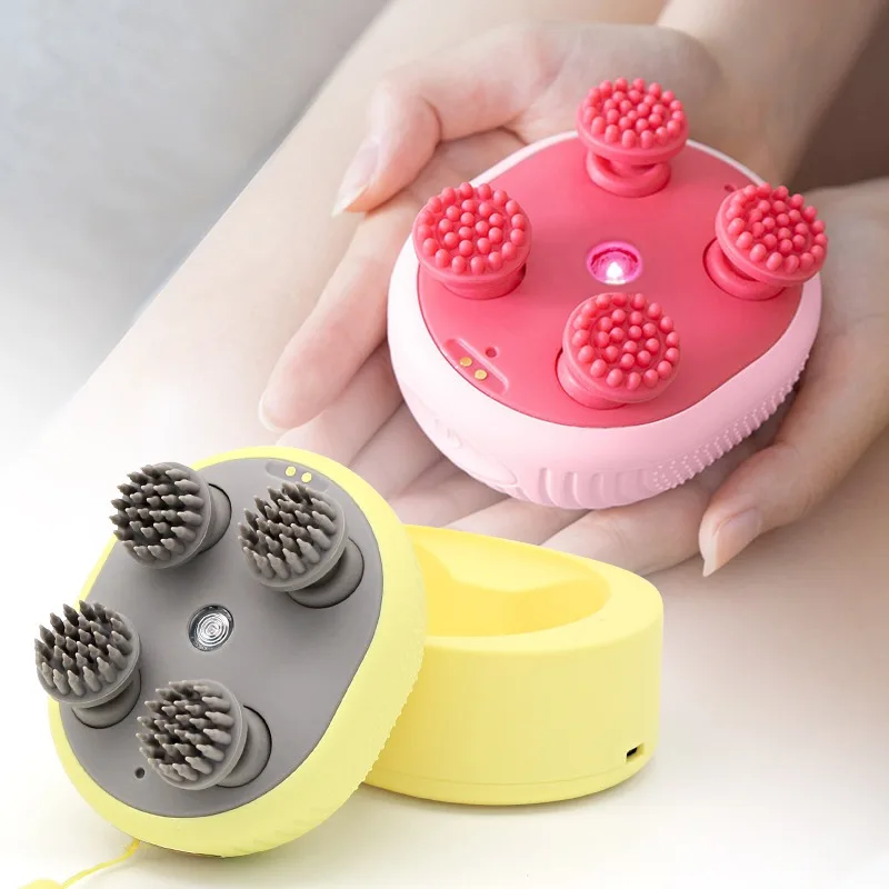 Electric Hair Stimulation Smart Automatic Best Electric Mini Pet Cat Head Massager Scalp Stress Relax for Headaches - view 3