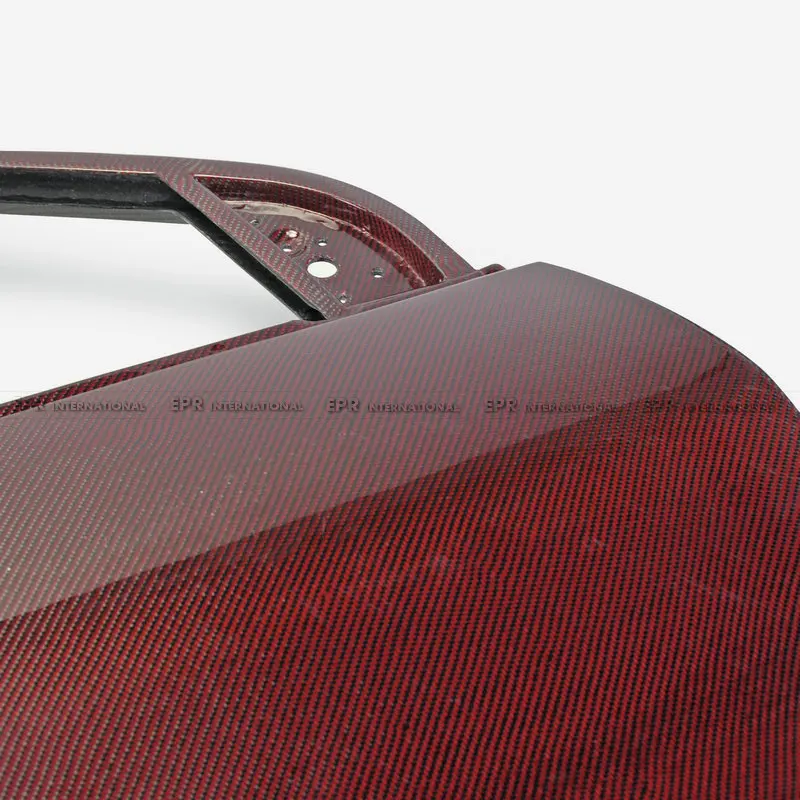 Double Carbon Outside Red Carbon Inside Carbon OEM Front Door for Evolution 8 2003-2006 Front Door(Street Use for OE Window)