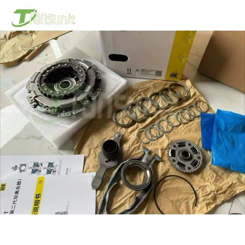 

LUK New DQ200 0AM DSG Gen 2 New version Dual Clutch Kit 7-speed 0AM198140L 602 0006 00 Fit for Audi VW Golf 1.2T 1.4T