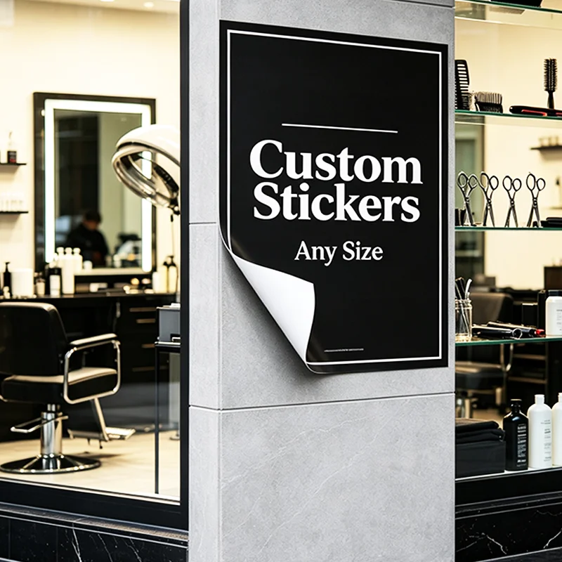 Any Size 100cm Any Picture Custom Stickers For Skateboard Parks Street Extreme Sports Clubs Ramp Marking Business Activities