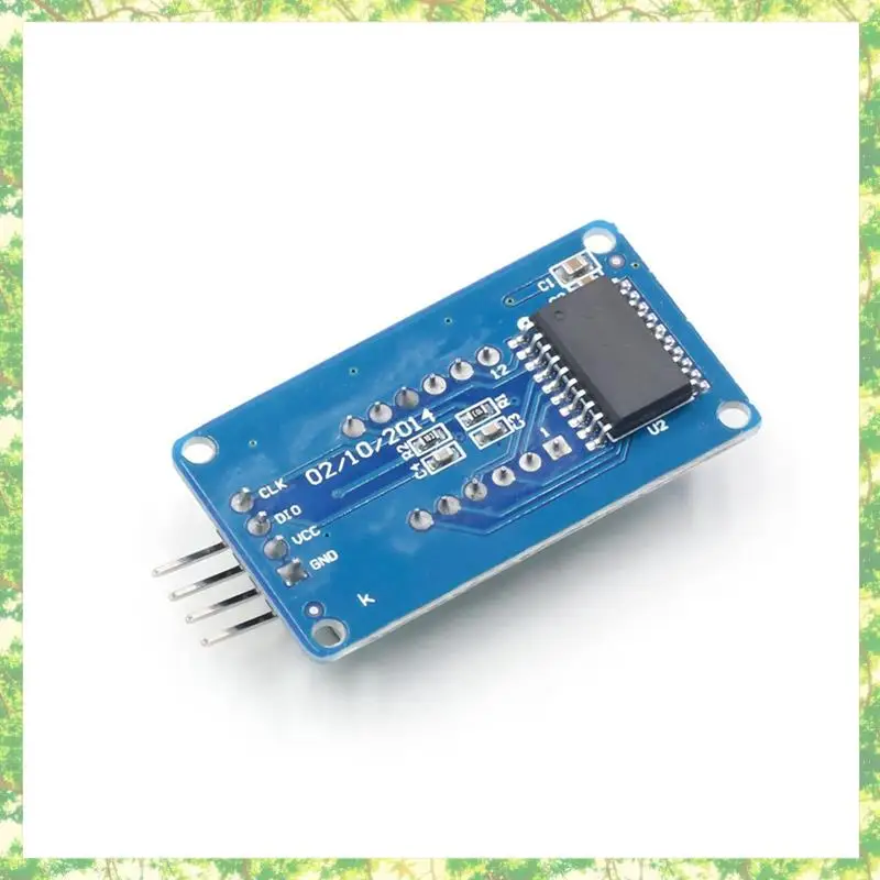 

Модуль светодиодного дисплея Smart-4-бит, 4 последовательных драйвера для Arduino, 0,36-дюймовая 7-сегментная трубка часов с красным анодом