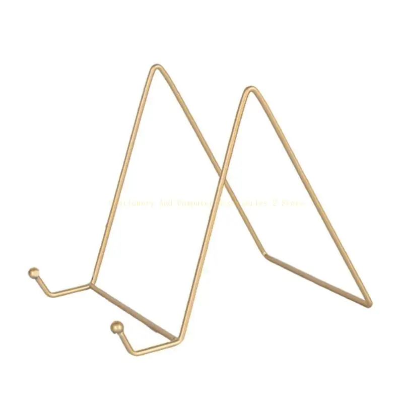 

3 Pcs Large/Small Iron Display Stands for Decorative Plates Metal Display Stand
