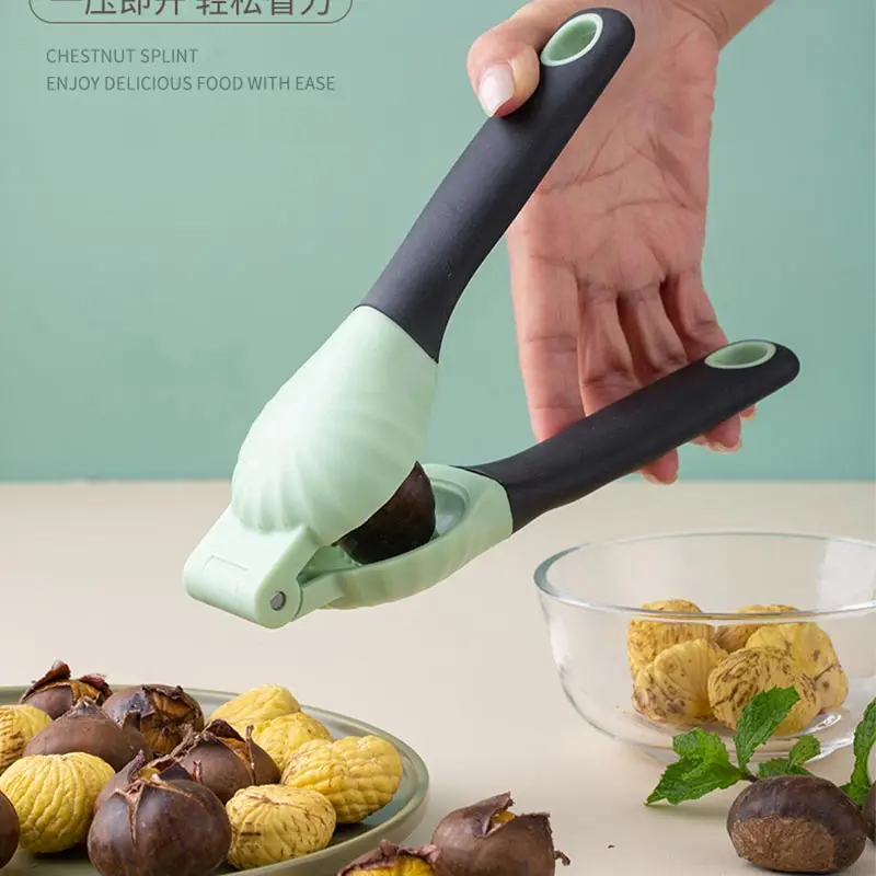 

Chestnut Coats Opener,Walnut Clip,Chestnut Peeling Artifact,Cutting and Peeling Device,Household Chestnut Peeling Machine