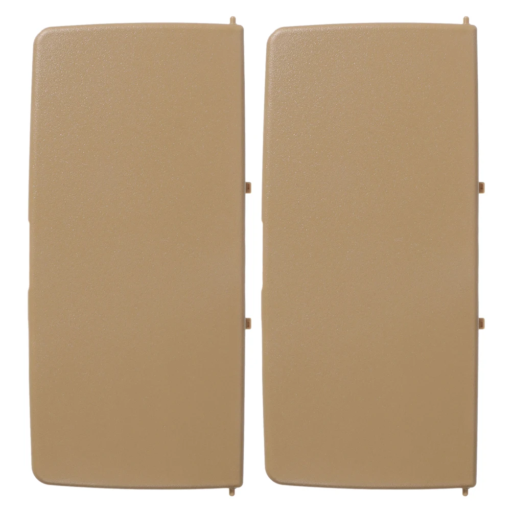 

2Pcs Vanity Mirror Covers Sun Visor Flip Cover Easy Install Car Truck Vehicle Interior Mirror Sun Visor Cover Replacement