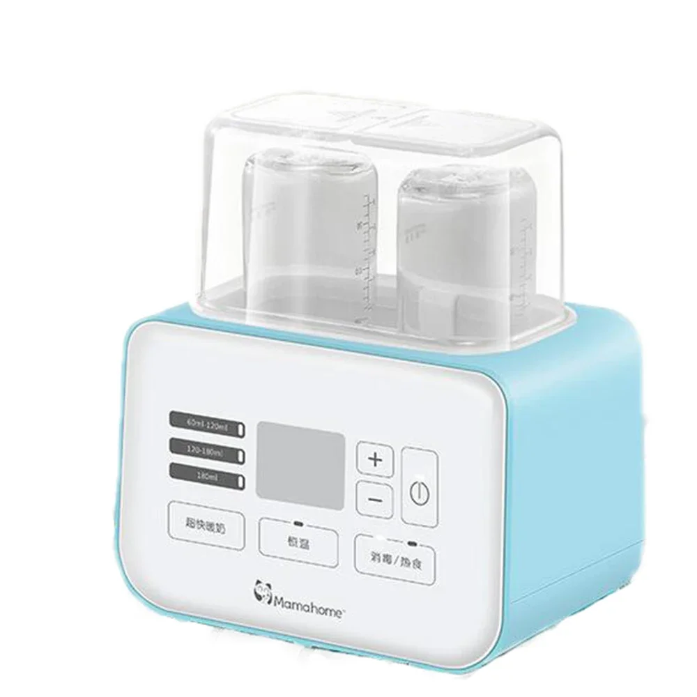 Elektrische Babyfles & Voedselwarmer Sterilisatoren Warme Melk Multifunctioneel Apparaat Baby Voeding Dubbele Fles Sterilisator