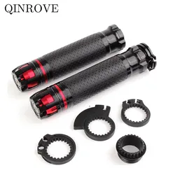 오토바이 핸들 그립 CNC 알루미늄 고무 핸드 그립 톡, 야마하 MT03 MT07 MT09 XJ6 트레이서 700 900 WR450F 범용, 22mm