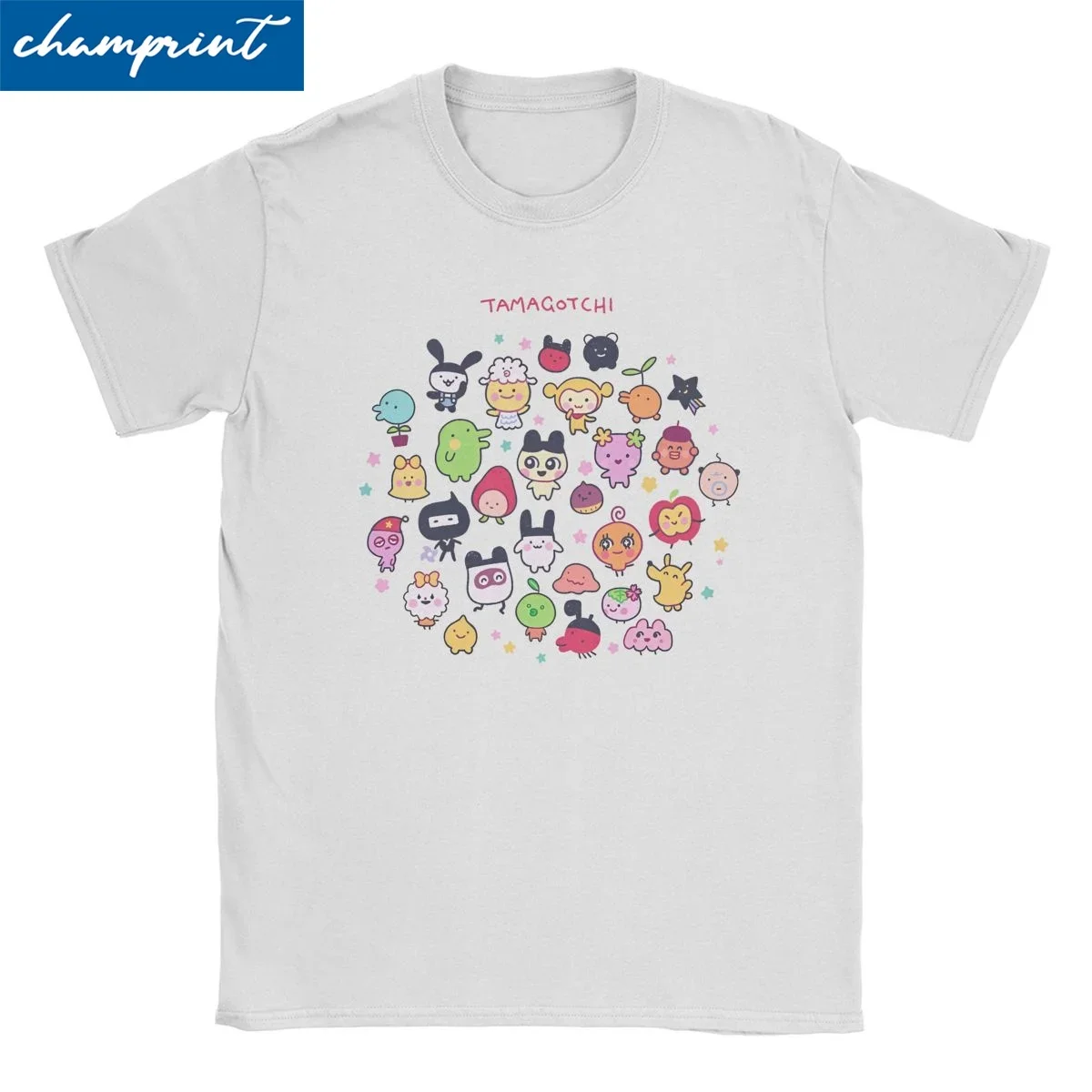 90s Y2K Digital Pet Kawaii T-Shirts for Men Women T-Tamagotchis Vintage Cotton Tee  Short Sleeve T  Summer Tops