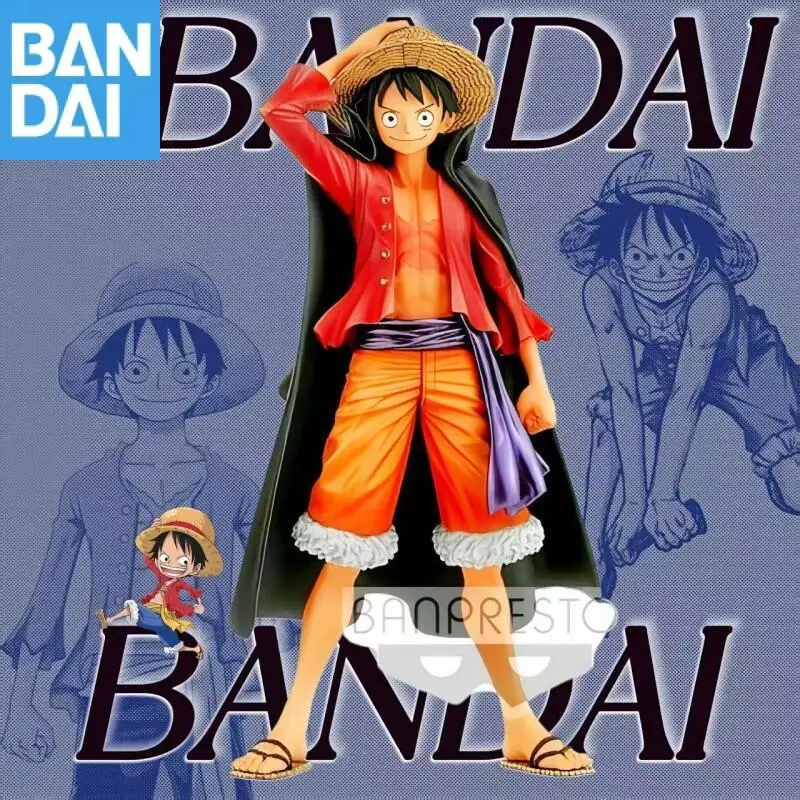 

Bandai Original One Piece DXF The Grandline Series Monkey D Luffy vol.2 PVC New and unopened Anime Action Figure Model Toys Gift